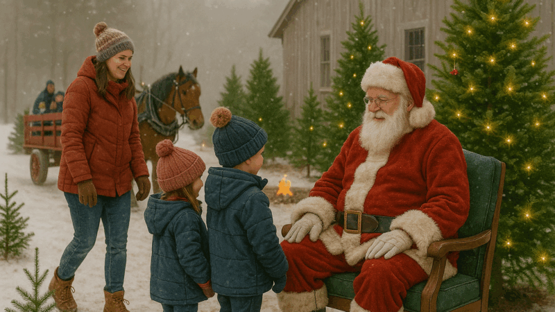visit with santa