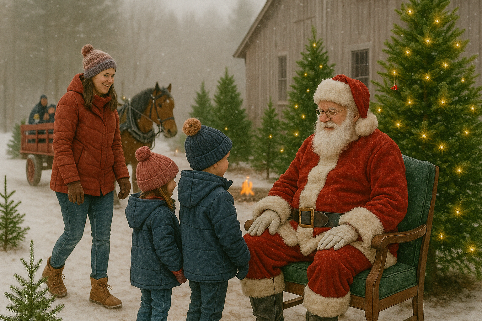visit with santa